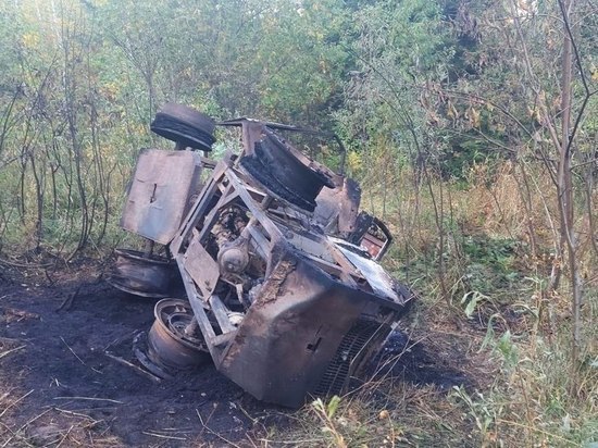 На Южном Урале 18-летний парень погиб в горящем вездеходе