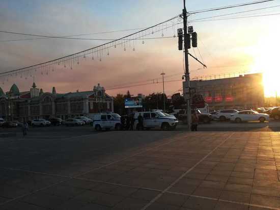Полиция второй день выходит на площадь Ленина в Новосибирске