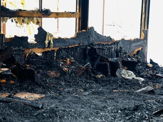При пожаре в хуторе Волгоградской области пострадал человек