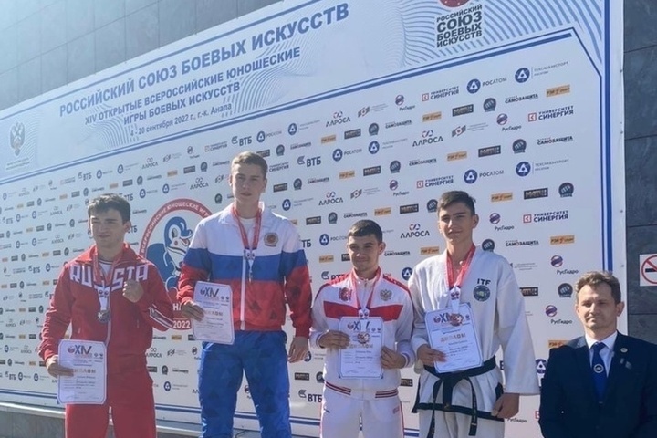 Taekwondo athletes of Buryatia won 12 medals at the youth martial arts games