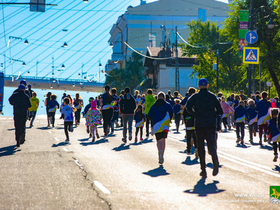 Международный марафон «Мосты Владивостока» проходит в Приморье