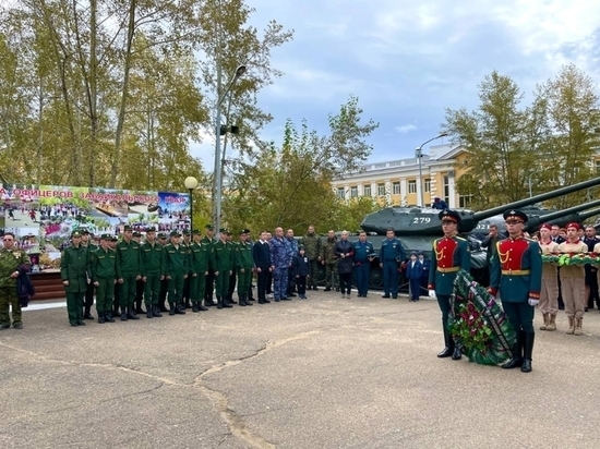 Погибших при исполнении воинского долга забайкальцев почтили минутой молчания