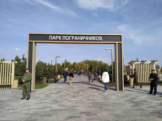 В Тюмени благоустроили парк Пограничников