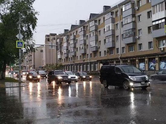 Сильный ветер и дождь ожидают белгородцев 25 сентября