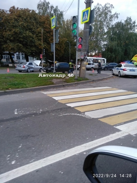 В Курске в ДТП ранение получила 65-летния пенсионерка за рулем «Хендая»