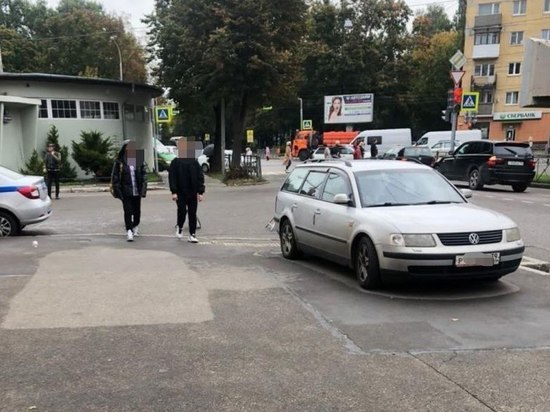 В Калининграде 69-летняя женщина попала под колеса Volkswagen