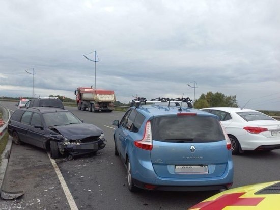 Под Гурьевском водитель Man устроил тройное ДТП