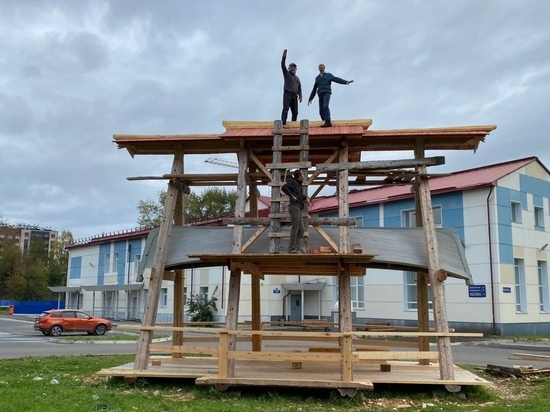 Новый арт-объект с деревянным карбасом, найденным в Койде появится в Архангельске