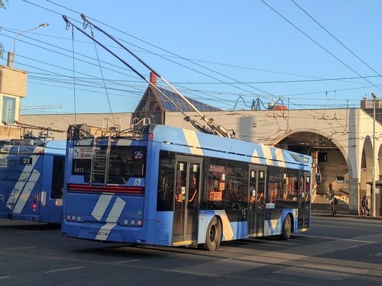 Троллейбус №17 в Петербурге изменил маршрут до 29 сентября