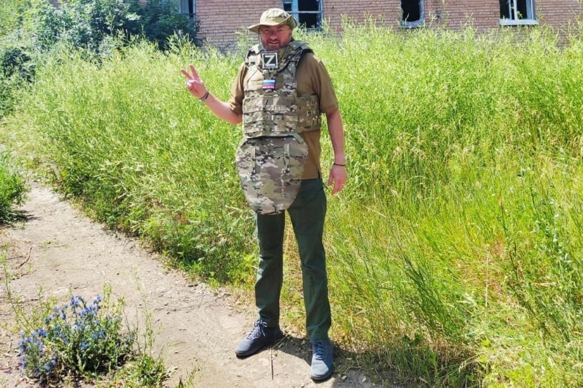 Vitaly Milonov, who went to the Donbass, became the gunner of an anti-tank battery