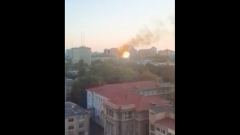 Появилось видео удара российского дрона по штабу "Юг" ВСУ в Одессе