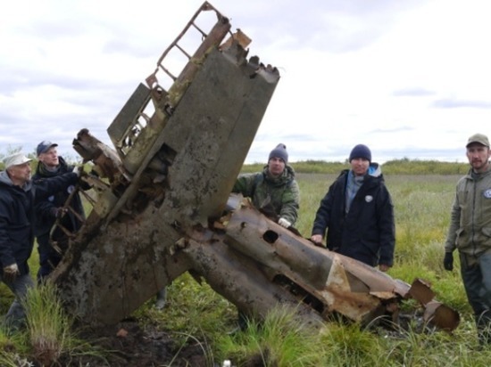 Фрагменты самолетов Второй мировой войны вывезли с Чукотки