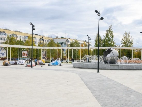Моржи и фонтаны в Ноябрьске готовятся к зимовке