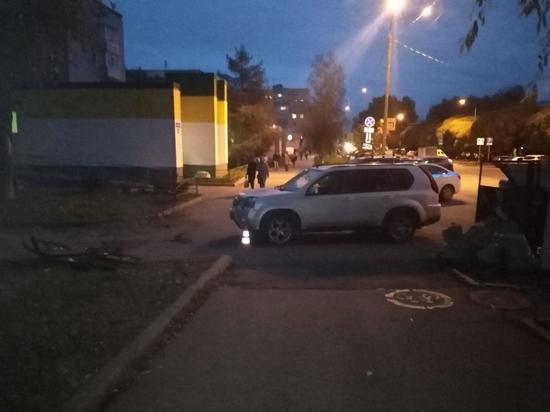 Велосипедист получил травмы из-за невнимательного водителя в Вологде