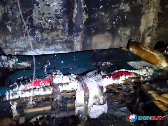 Два человека пострадали при пожаре в Каменске-Шахтинском