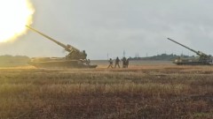 Минобороны показало, как артиллерийская установка "Малка" уничтожает объекты ВСУ