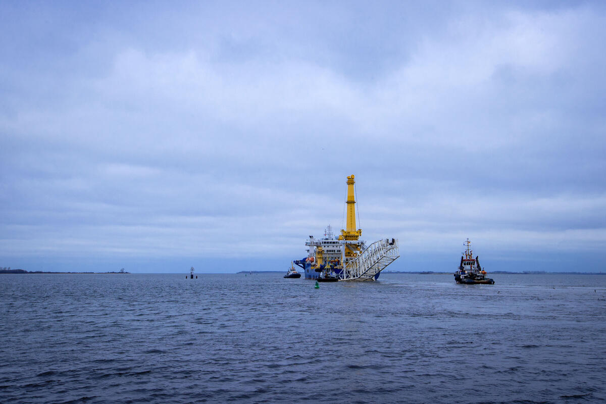Проект строительства газового трубопровода по дну моря к берегу германии получил название