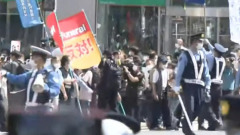 Протесты на фоне похорон экс-премьера Японии Синдзо Абэ сняли на видео