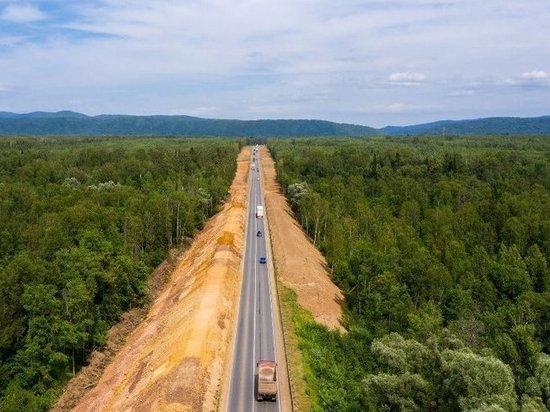 В Челябинской области на участке трассы М-5 подготовлено 80% полотна временной дороги