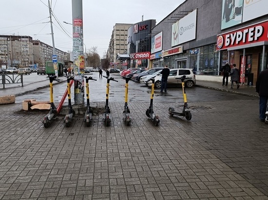 Прокат электросамокатов приостановил работу в Екатеринбурге