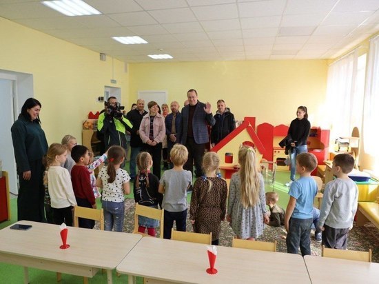 Детский сад поселка Авангард под Серпуховом вернулся к полноценной работе