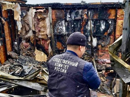 В Якутске проводится проверка по факту обнаружения тела мужчины при тушении пожара