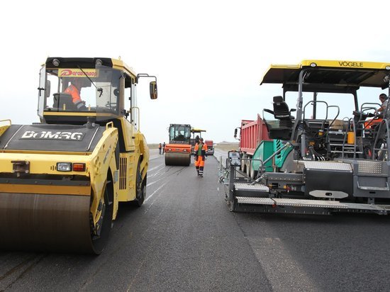 Дорожники Дагестана завершили ремонт дороги к селу Тарумовка