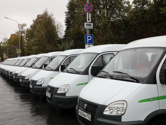 46 новых автомобилей «Соболь» поступили в нижегородские медучреждения