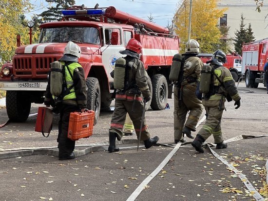 На Улан-Удэнском ЛВРЗ оперативно потушили «пожар»