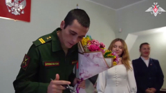 Появилось видео свадьбы мобилизованных: до слез