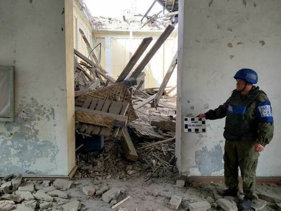Детский сад и 15 жилых домов разрушены снарядами в ЛНР: ФОТО
