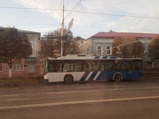 На улицы Рязани вышли троллейбусы из Санкт-Петербурга