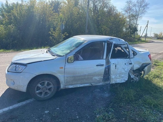 В Белгородской области водитель пострадал в результате ДТП, сев за руль пьяным