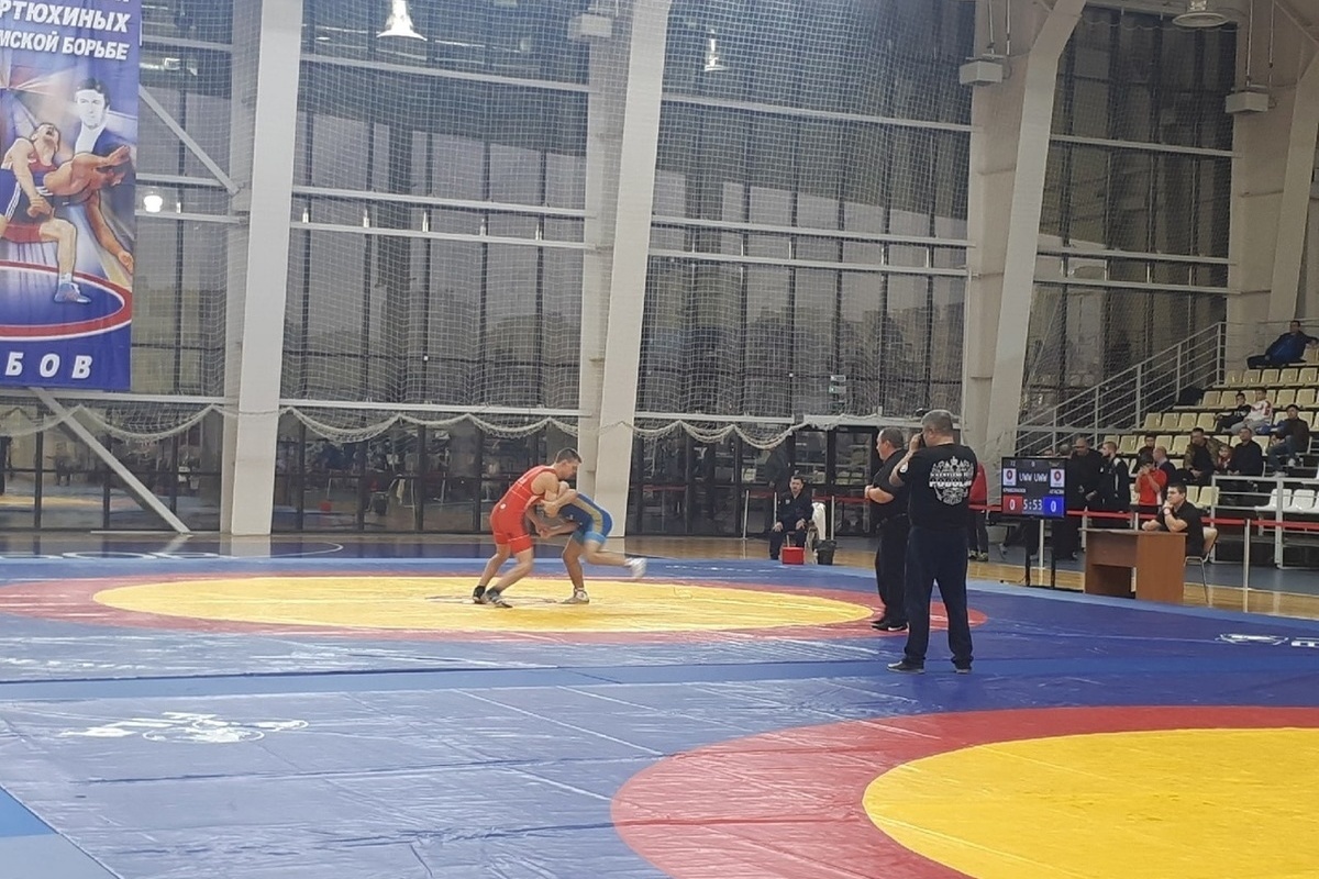 More than 170 athletes participate in the All-Russian Greco-Roman wrestling competitions in Tambov