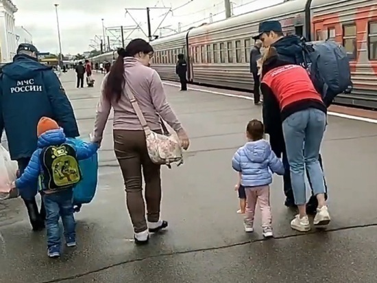 В Ярославль прибыл еще один поезд с беженцами из зоны СВО