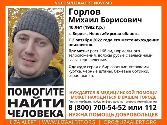 Мужчина в расстроенных чувствах ушел из дома и пропал под Новосибирском