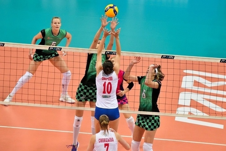 Volleyball players of Dynamo won the first victory of the season