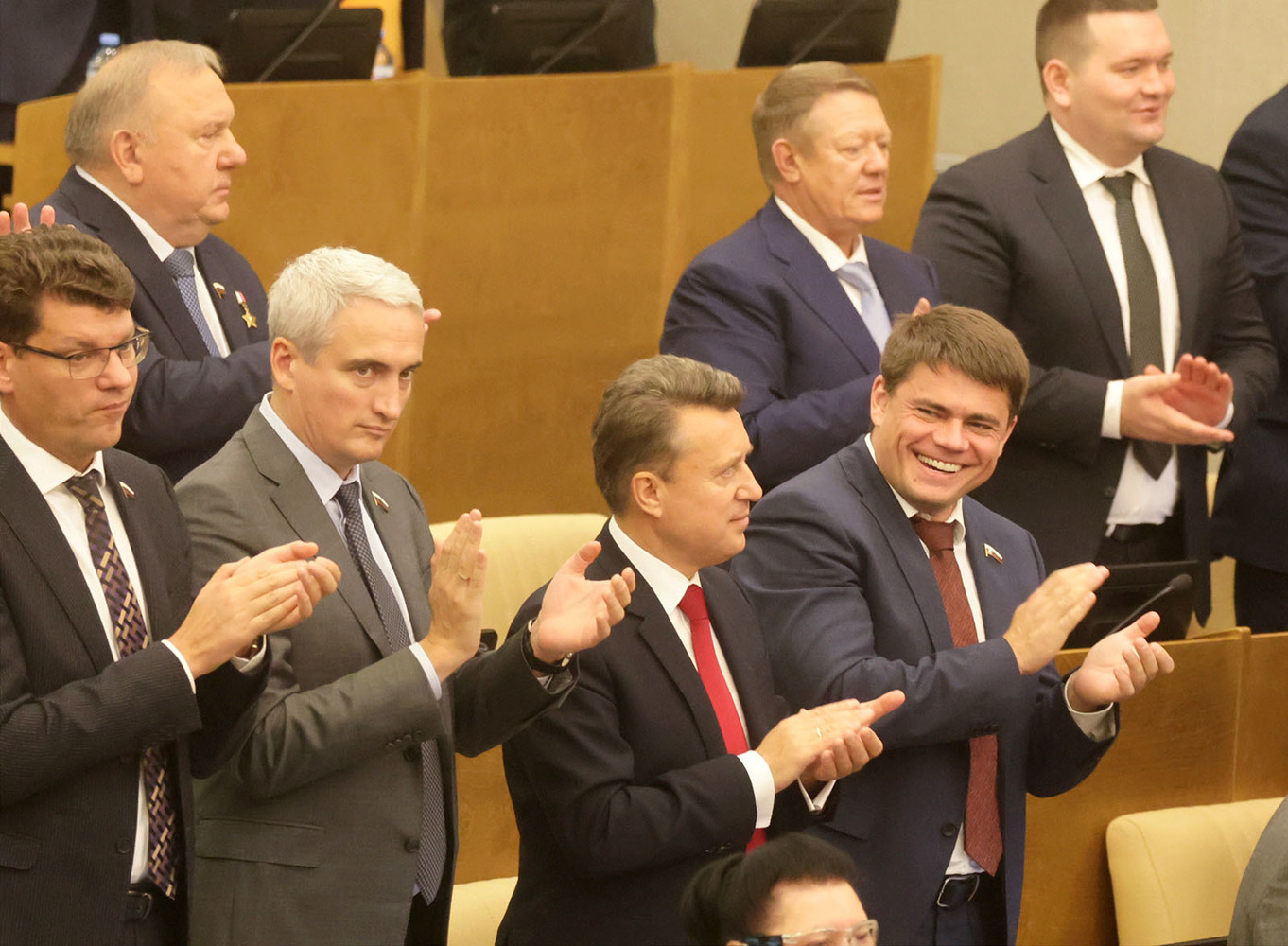 Лавров, Певцов, Вассерман и другие: кадры ратификации договоров с новыми субъектами