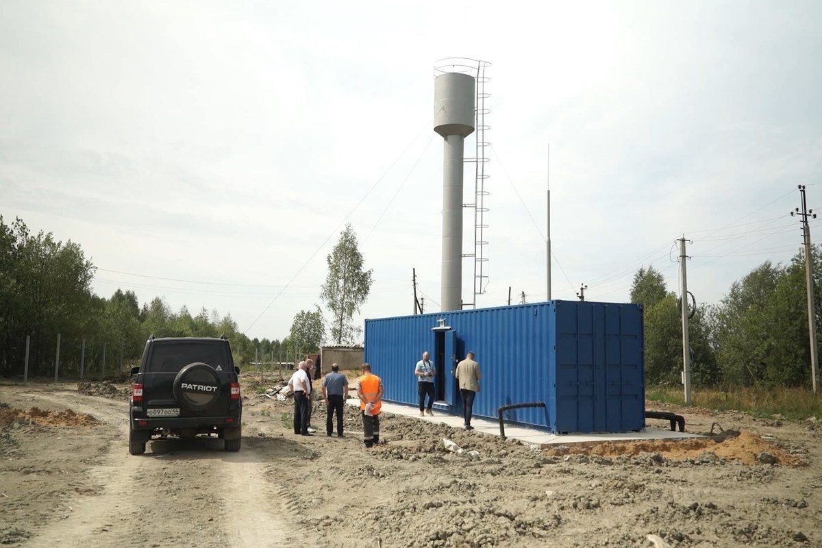 Костромская область получит 800 млн. рублей на обеспечение районных водопроводов станциями водоочистки