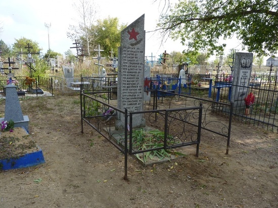 В Волгоградской области восстанавливают братскую могилу советских воинов
