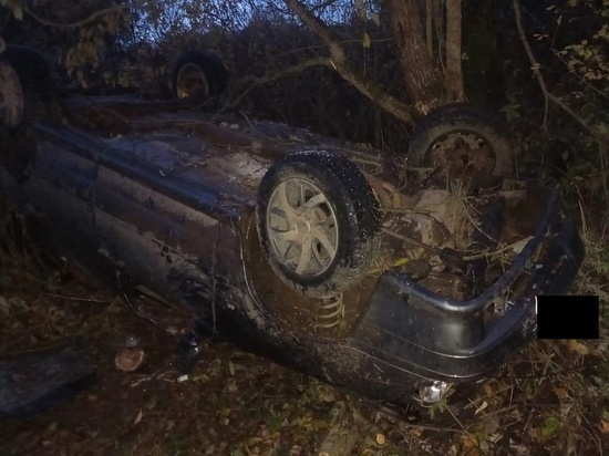 В Тверской области в перевернувшейся машине погиб водитель, который не был пристёгнут