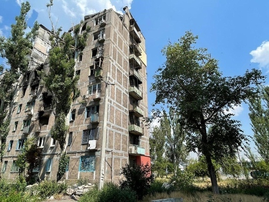 Чувашские строители восстанавливают жилые дома в Мариуполе