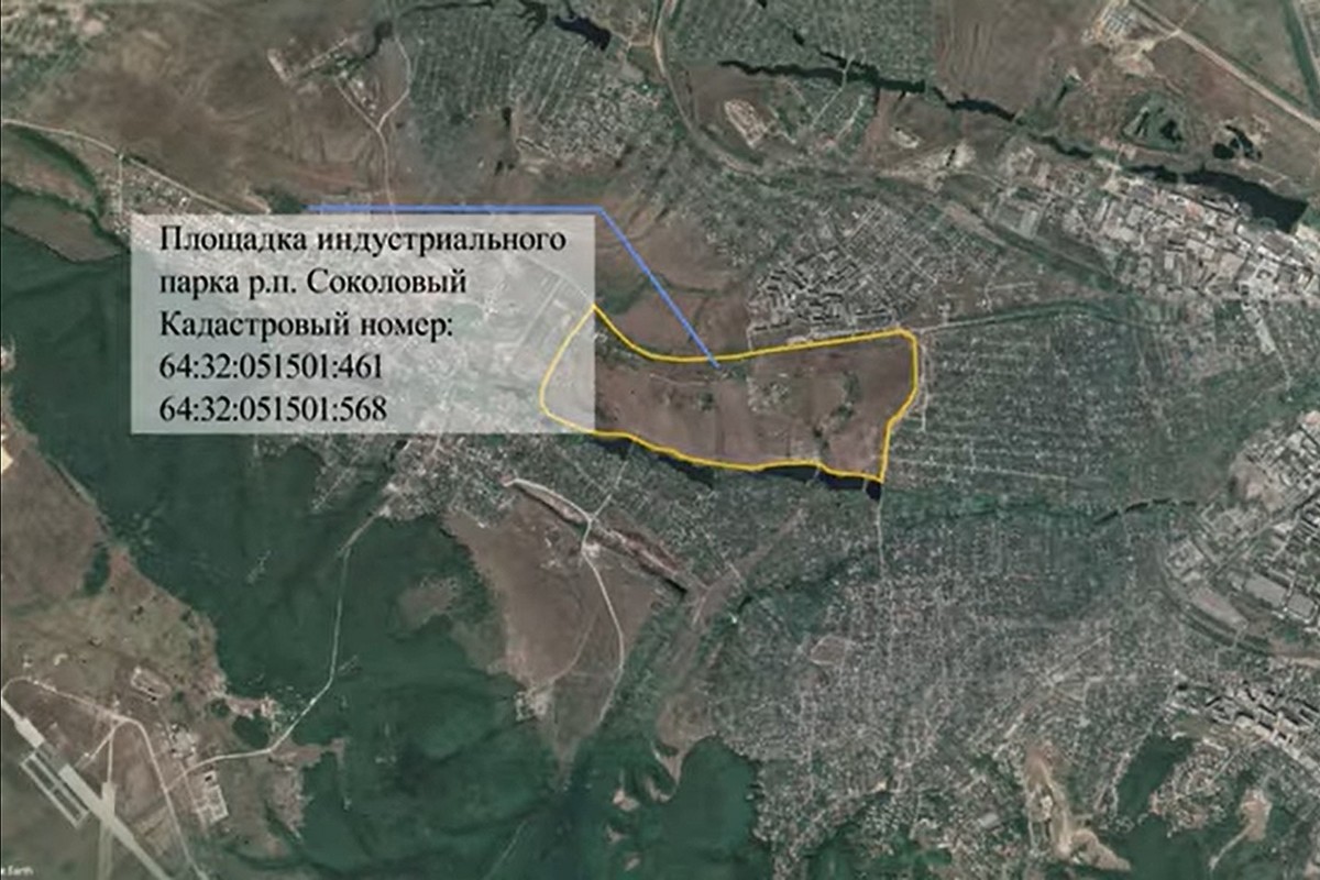 Карта поселка соколовый саратовской области