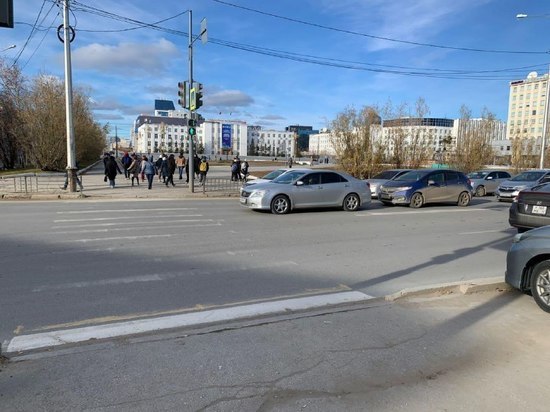 В Якутске водитель наехал на ребенка