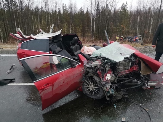 Жуткое ДТП с 5 пострадавшими произошло утром под Ноябрьском