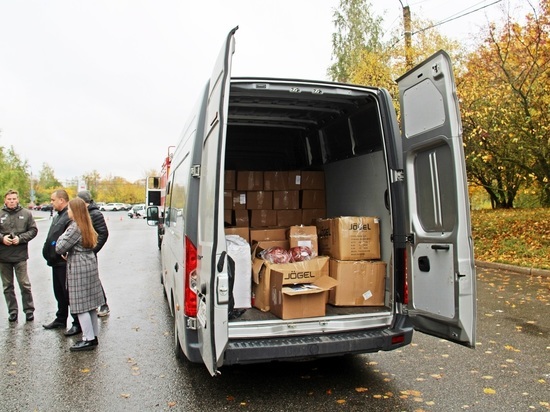 Владимирская область направила гуманитарный груз в Докучаевск