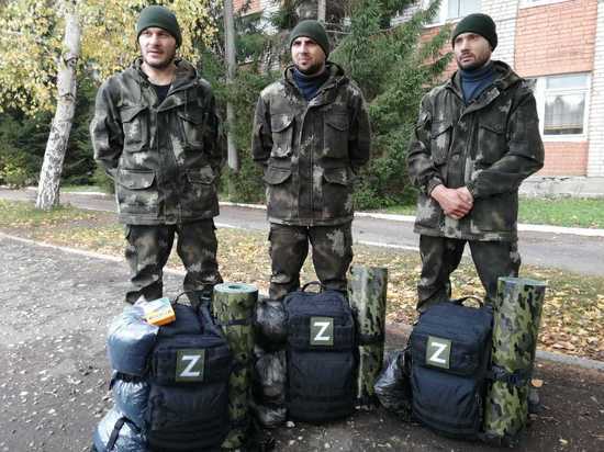Мобилизованных жителей Тамбовской области направили на боевую подготовку в Рязань