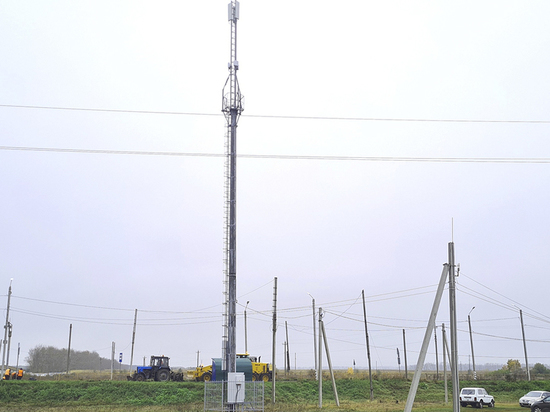 В пензенском селе поставили вышку стандарта 4G/LTE