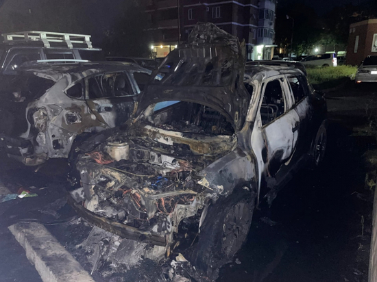 Житель Уссурийска хотел отомстить недругу, но обознался и спалил два чужих автомобиля
