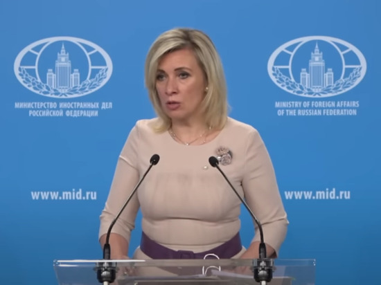 Захарова прокомментировала обвинения Западом России по вопросу "зерновой сделки"